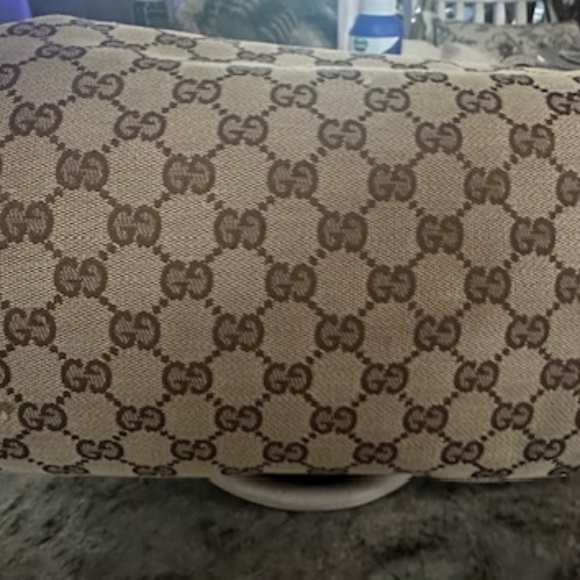 Adorable Vintage Small Flower Gucci Double Handle Bag! - Picture 7 of 16